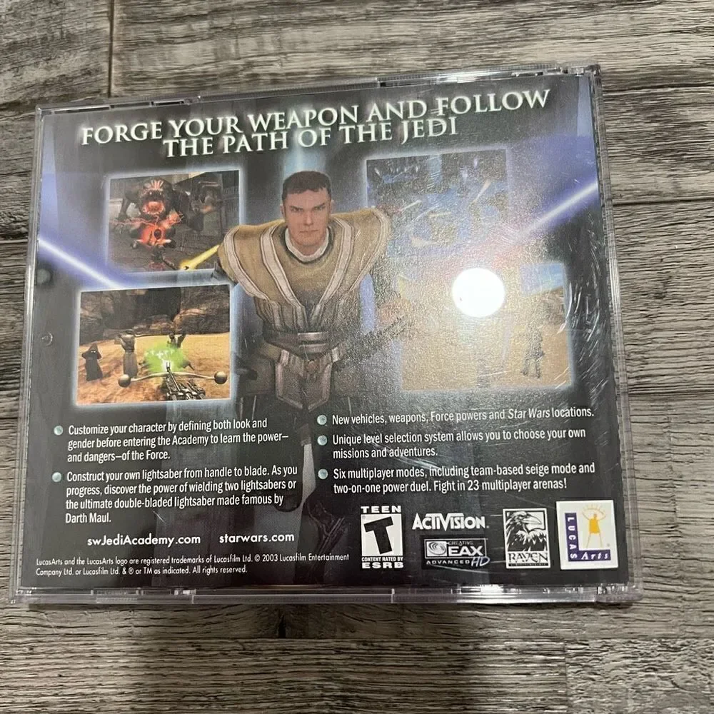 Star Wars Jedi Knight: Jedi Academy PC CD-ROM